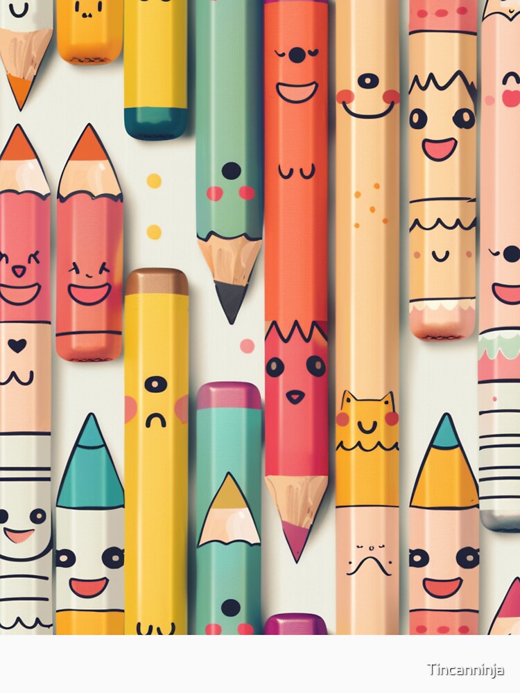 Pencil Pals: Kawaii Companions for Every Thought! by Tincanninja