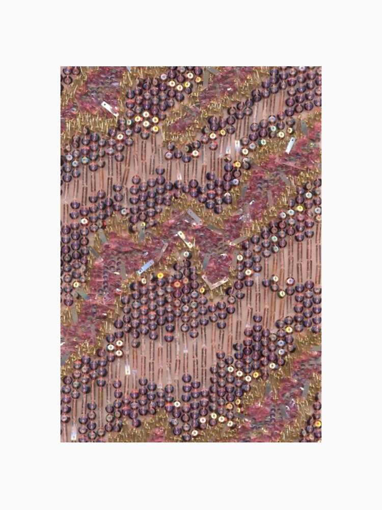 Pink and purple sequin print by KristenST