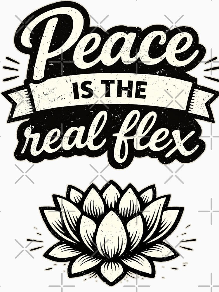Peace Is the Real Flex by AlvelinaCP