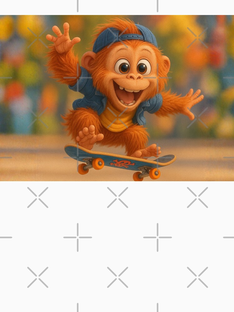 Skater Orangutan by Sillytoe