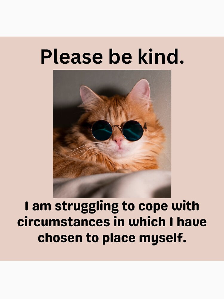 Please Be Kind Digital Art by Scotti Cohn