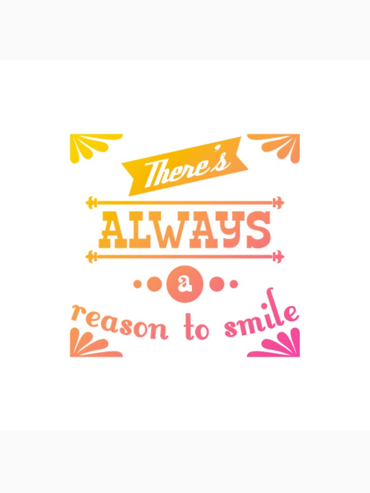 Motivational smile slogan by Sujay Singh