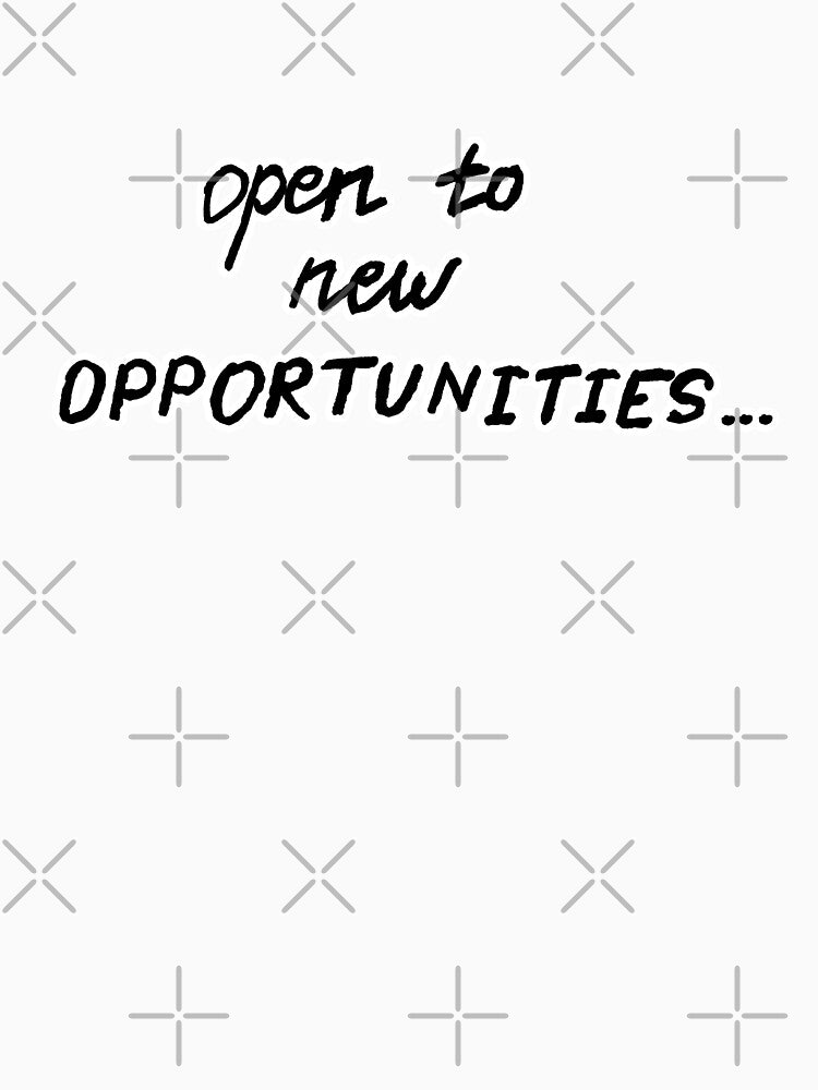 New opportunities = CHAOS!!!...which can be fun: Slogan Sticker Text by Gogmagosh