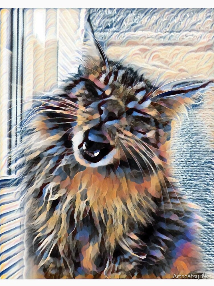 Drawn cat by Artscatsy34