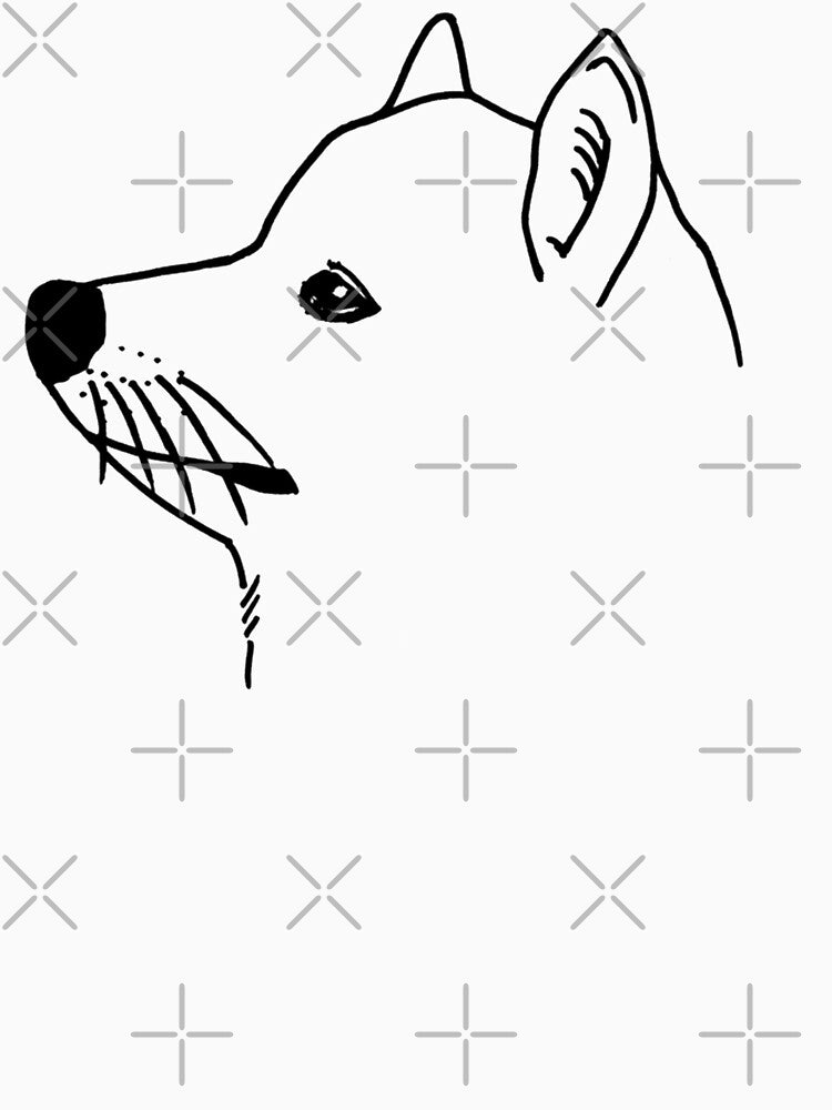 Samoyed Head Sketch by Ansocube