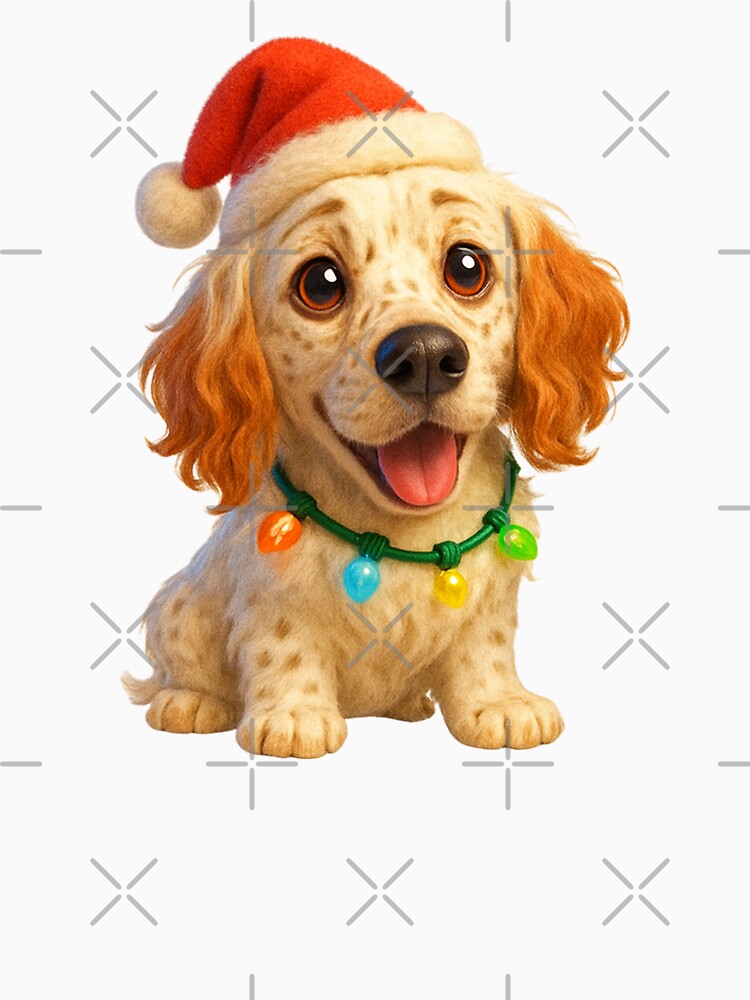 Christmas English Setter by Sillytoe