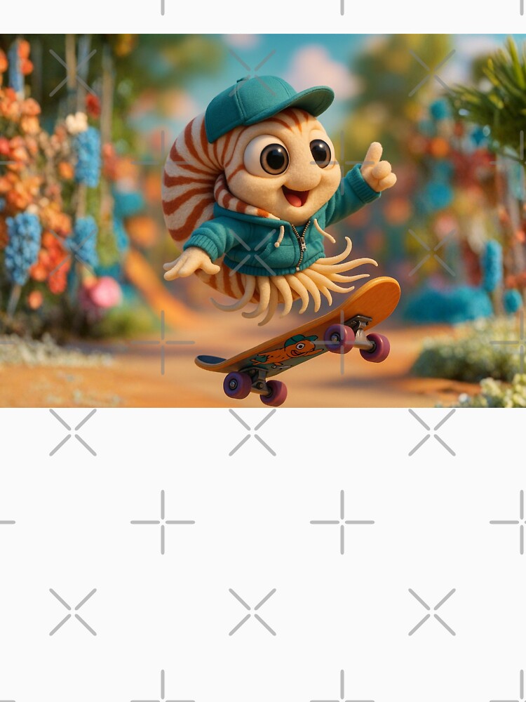 Skater Nautilus Fish by Sillytoe