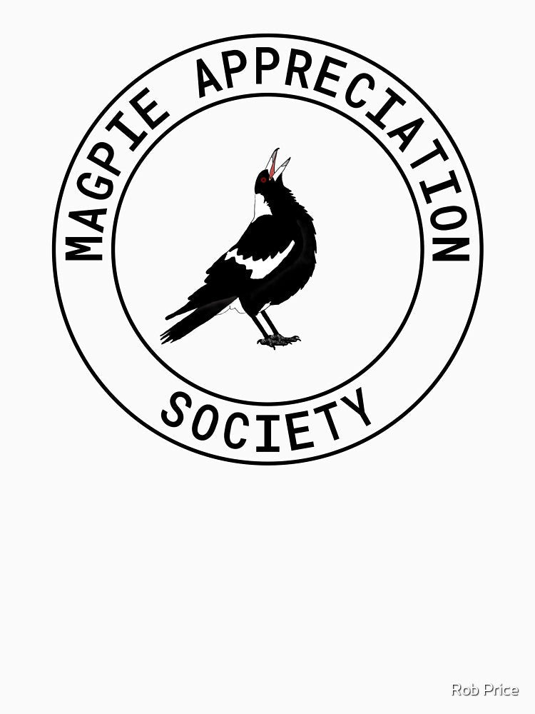 Australian Magpie Appreciation Society by Rob Price
