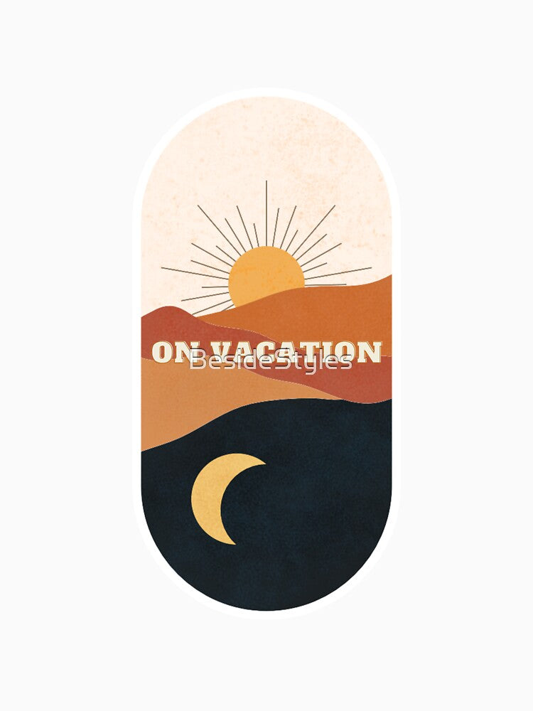 On Vacation | Handmade Prints for Your Free-Spirited Style by BesideStyles