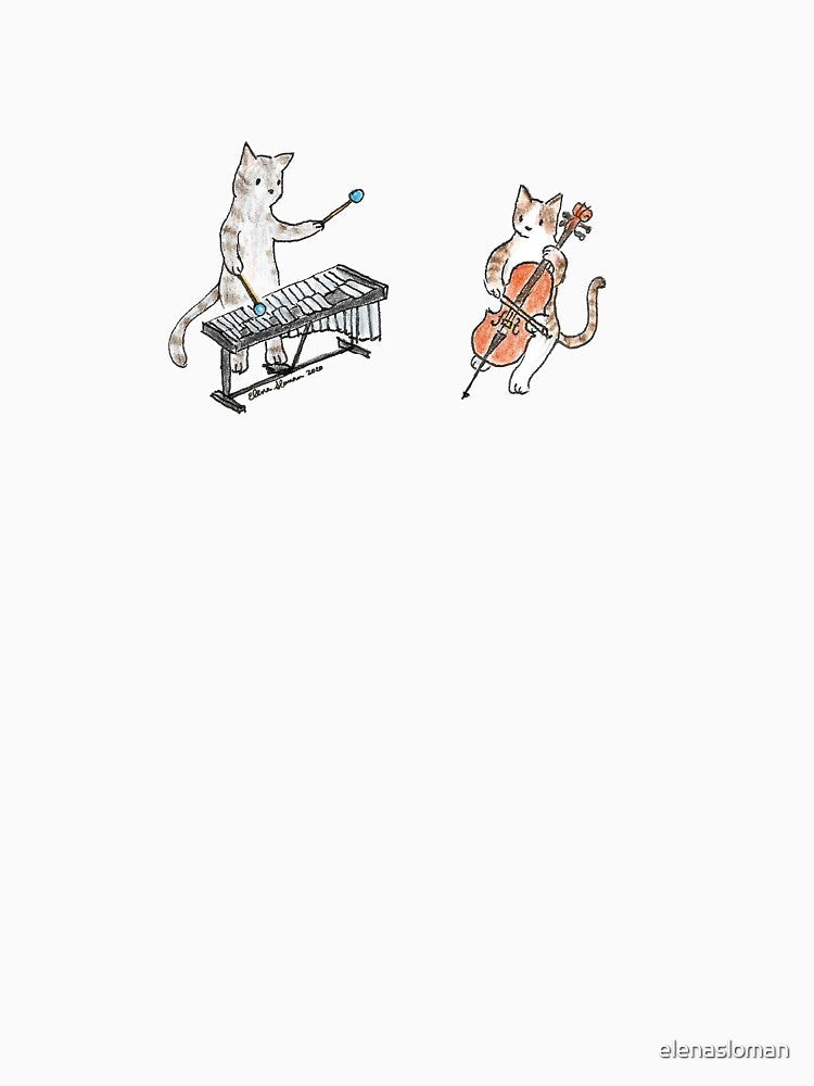 Meowtet: Vibraphone & Cello Duet by elenasloman