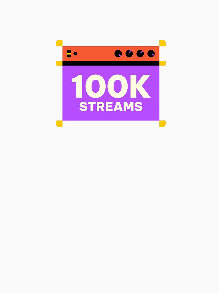 vintage design 100k streams by SeniorPrint99