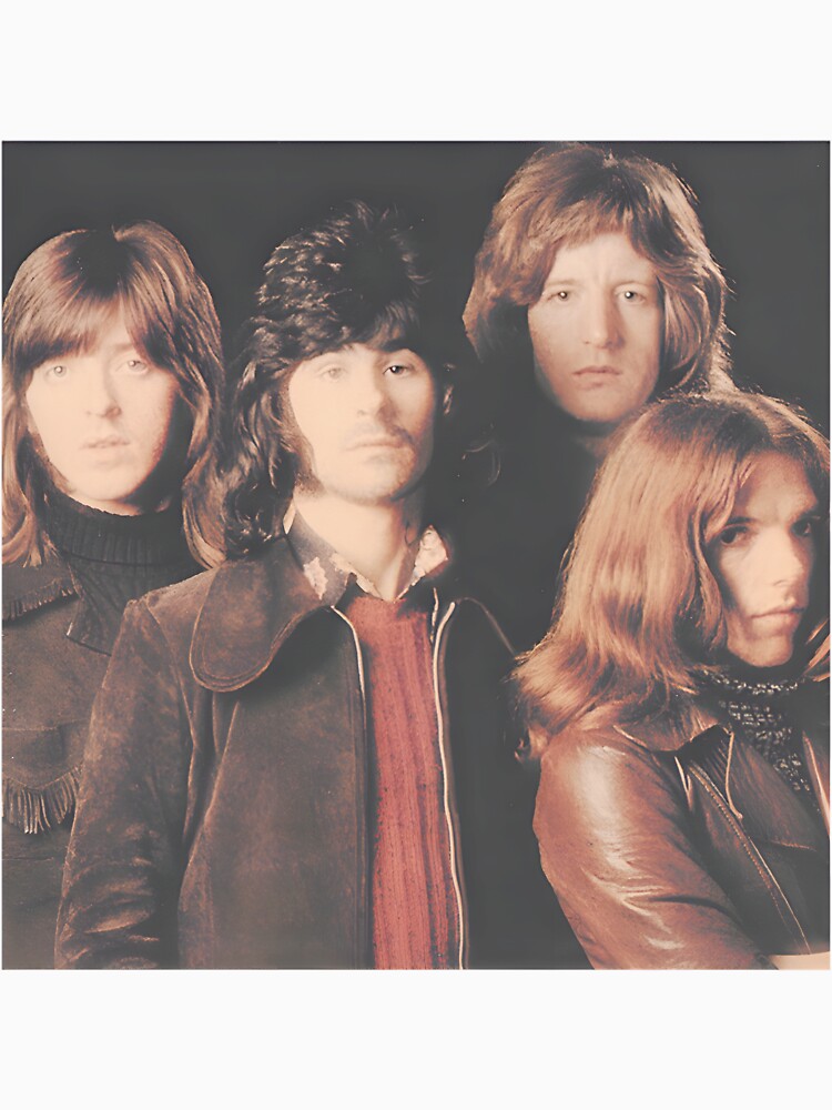 Badfinger Straight Up 70s Rock Band Portrait | PERFECT GIFT FOR YOU AND FRIENDS by TobinGannett