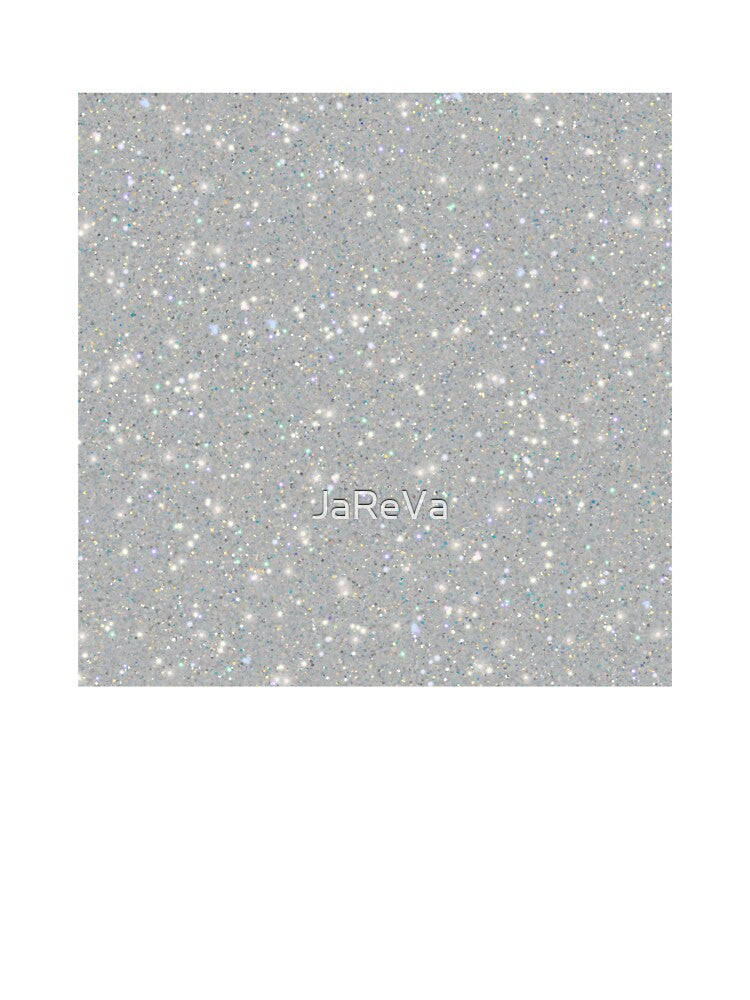 Printed image of sparkling silver glitter v21 by JaReVa