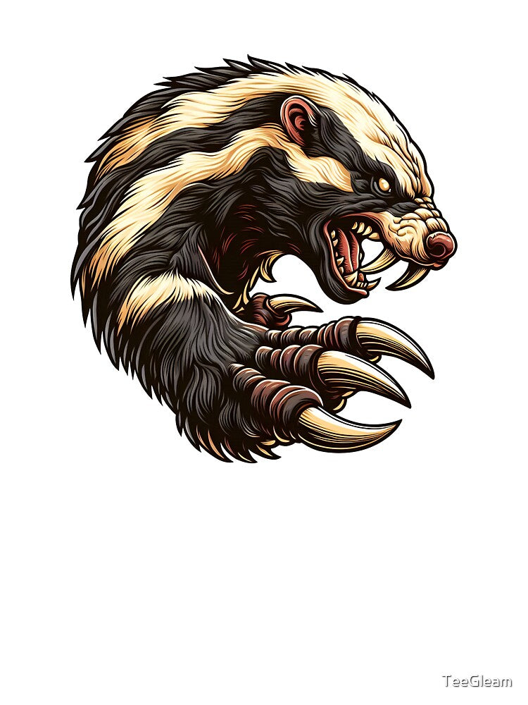 Angry Honey Badger by TeeGleam