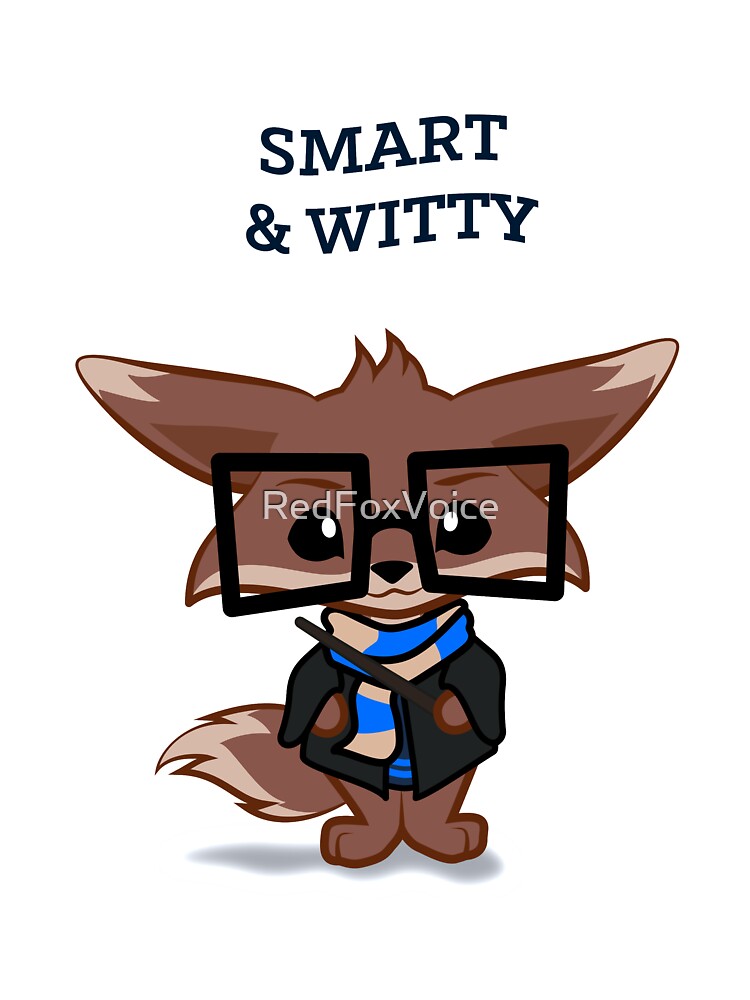 Smart & Witty Fox by RedFoxVoice