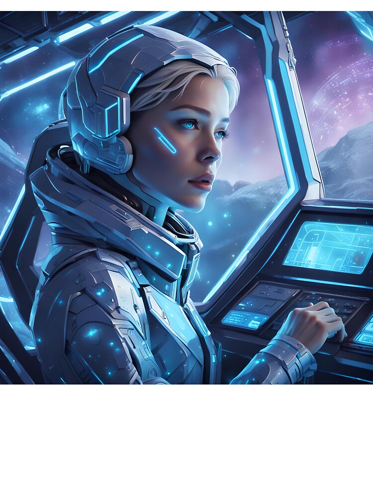 Exploration Ship Captain by Gingezel