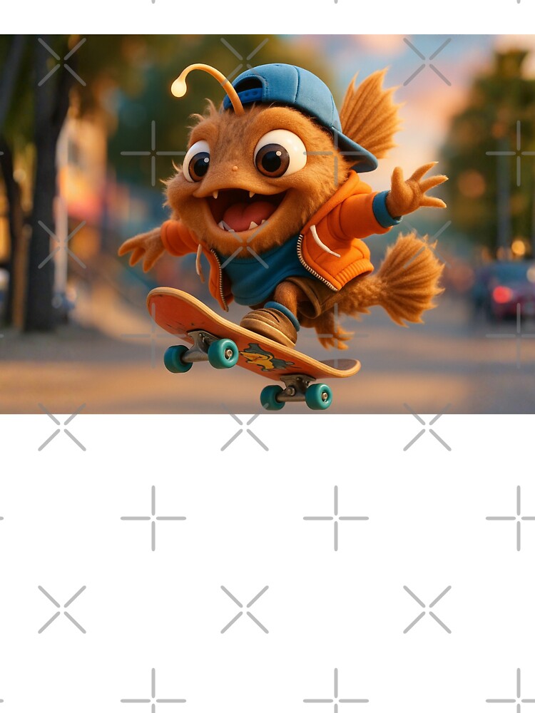 Skater Monkfish by Sillytoe