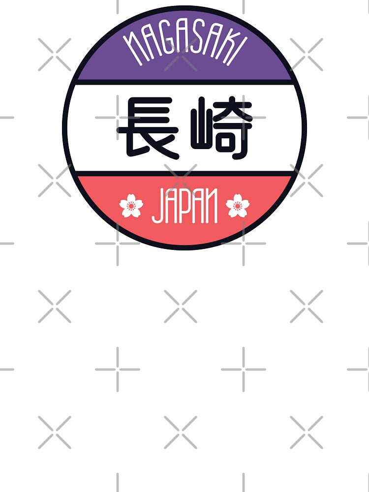 Nagasaki - Kawaii City Sign by Heedee Design