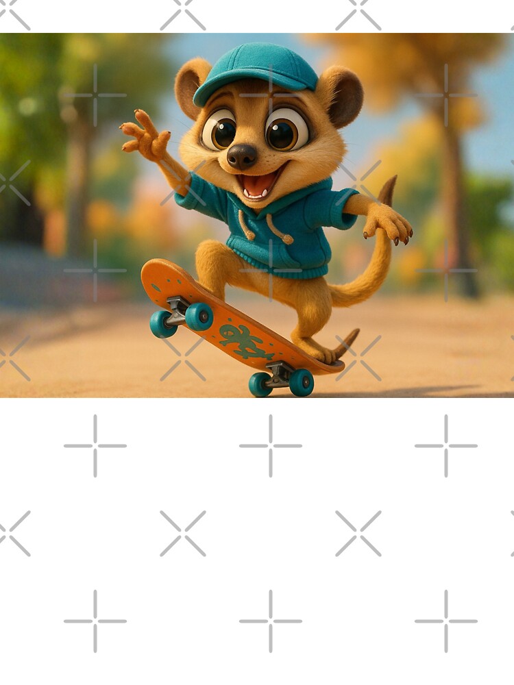 Skater Meerkat by Sillytoe