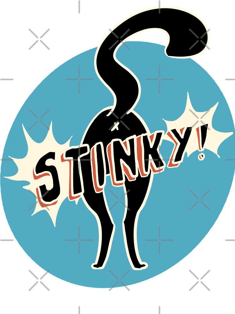 stinky cat by cemeterydrives