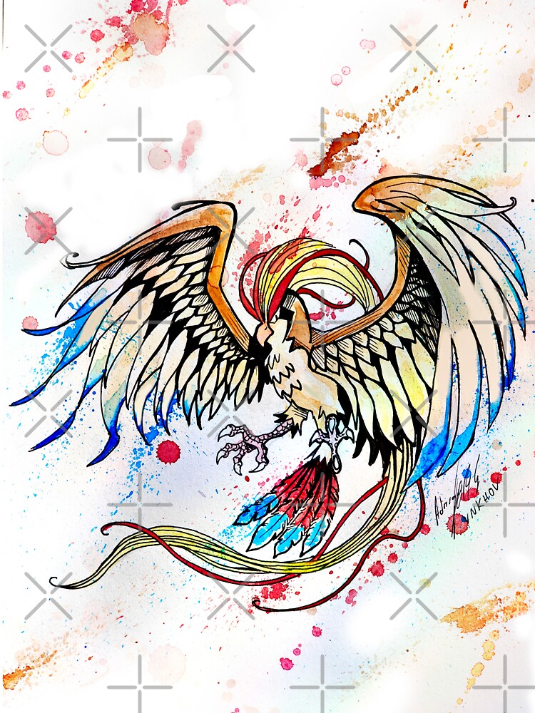 mega pidgeot by Inkhov