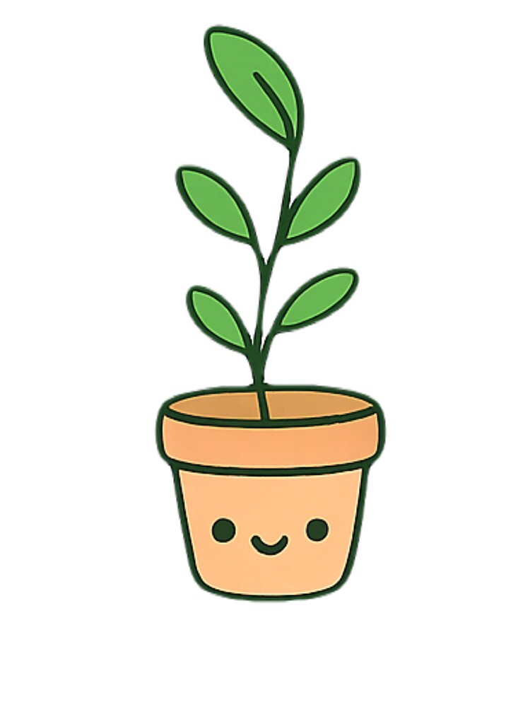 Kawaii Plant – Cute and Relaxing Nature Vibes by geekis