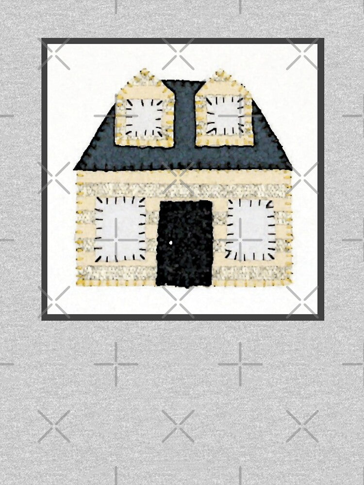Excerpt from 3 Houses #1-Yellow House by ErinBrieArt