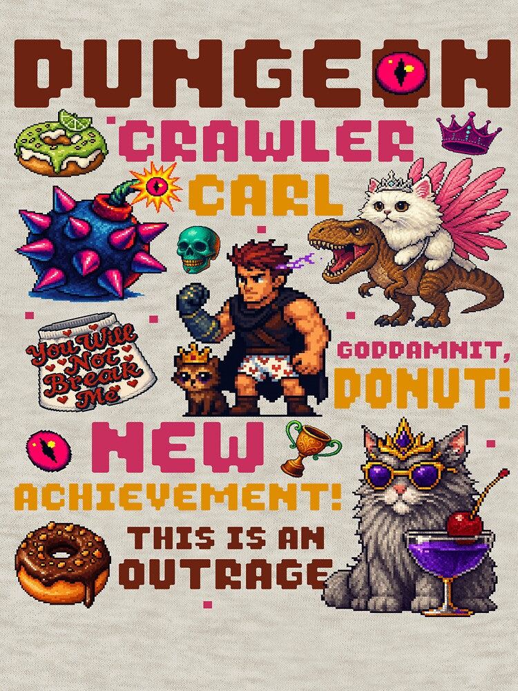 Dungeon crawler carl, Princess Donut and Mongo by RamblingsRose