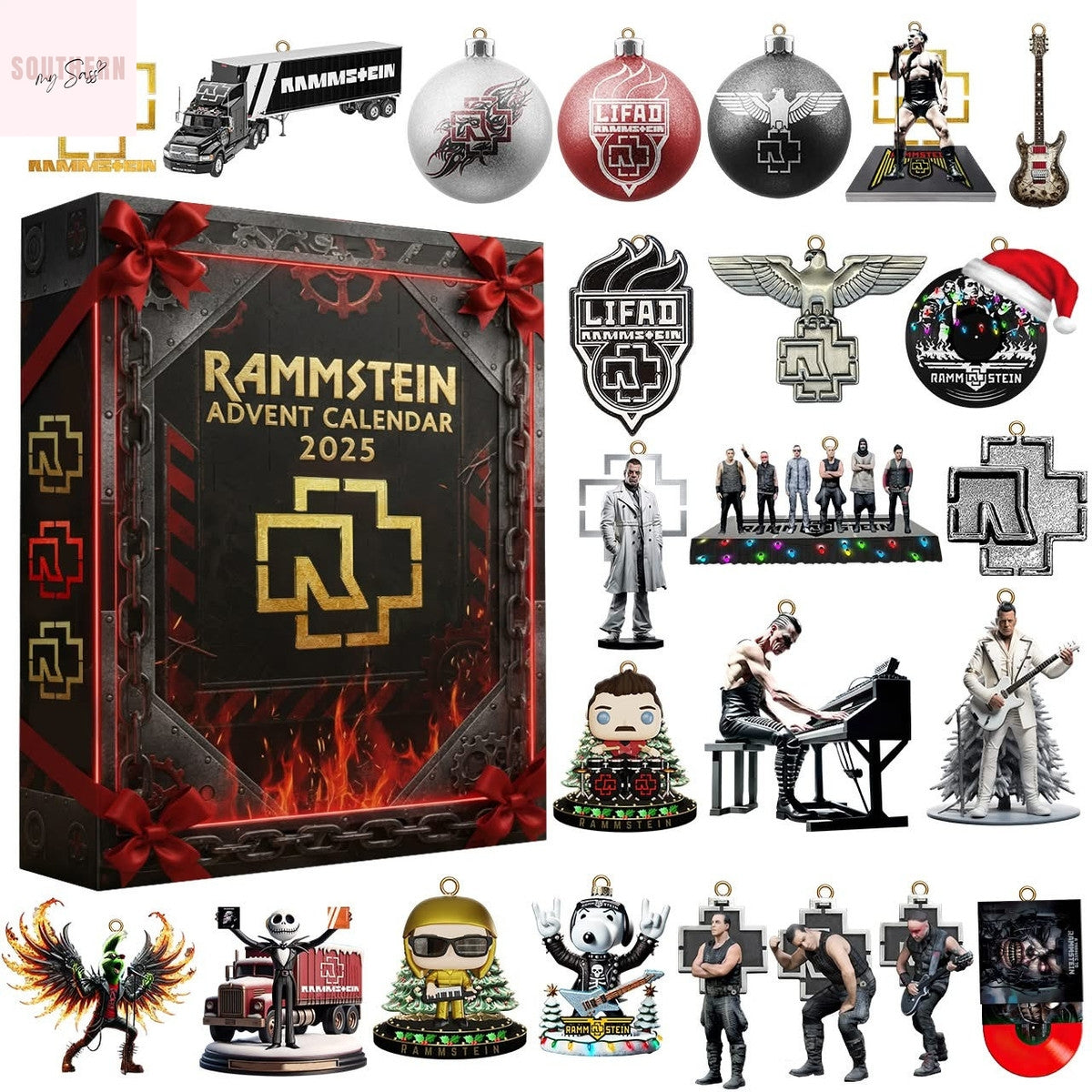 Rammstein Advent Calendar 2025 24 Day Holiday