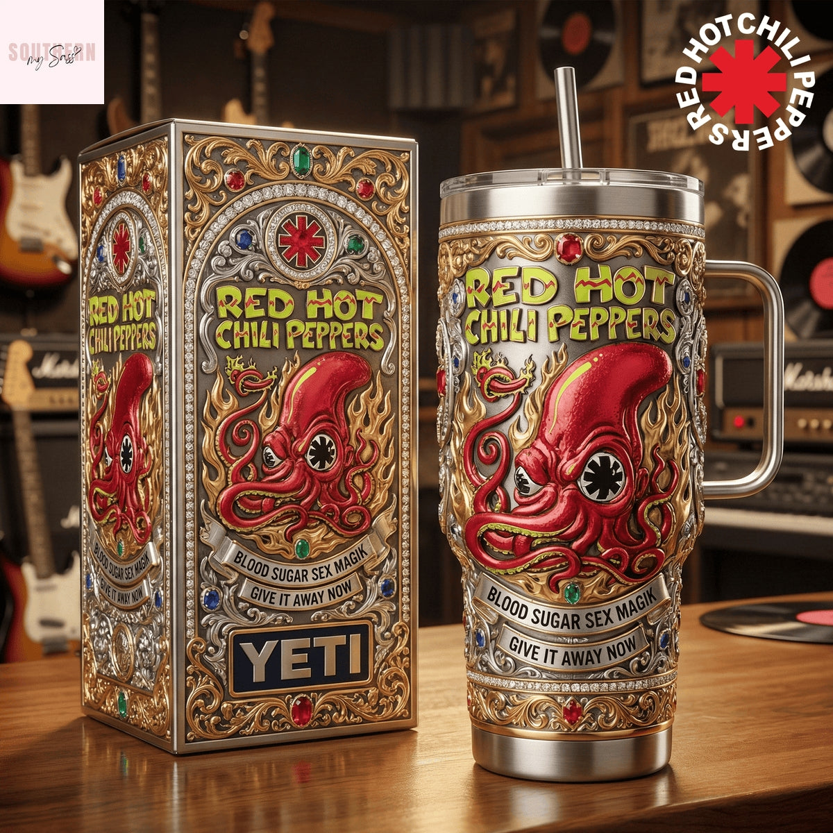 Red Hot Chili Peppers Tumbler