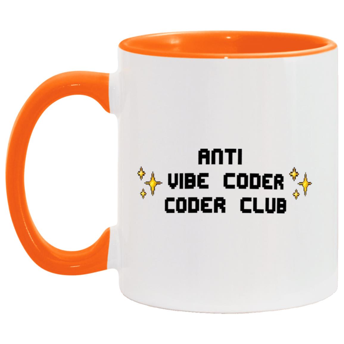 Anti Vibe Coder Coder Club Mug