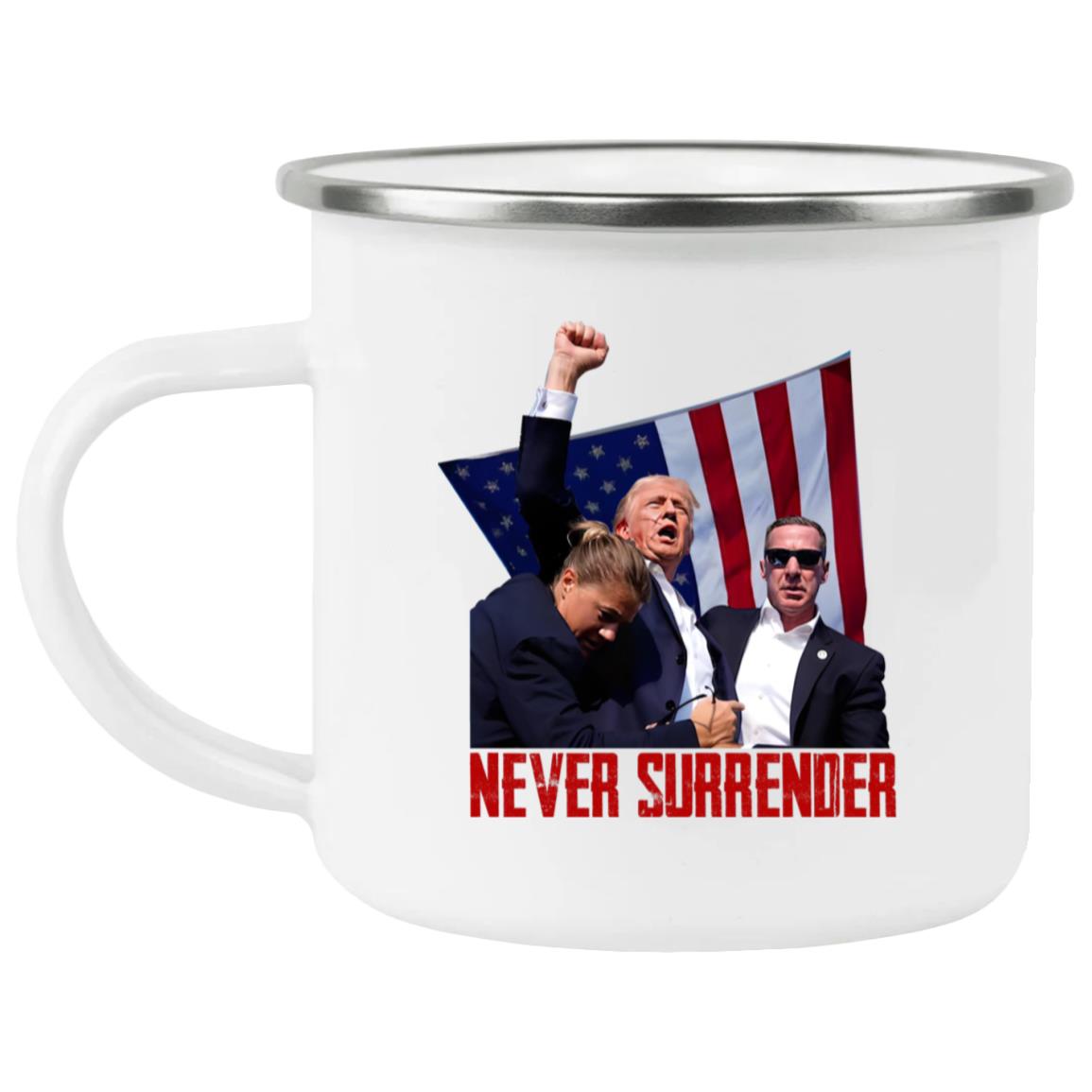 Trump Rally Never Surrender Mug
