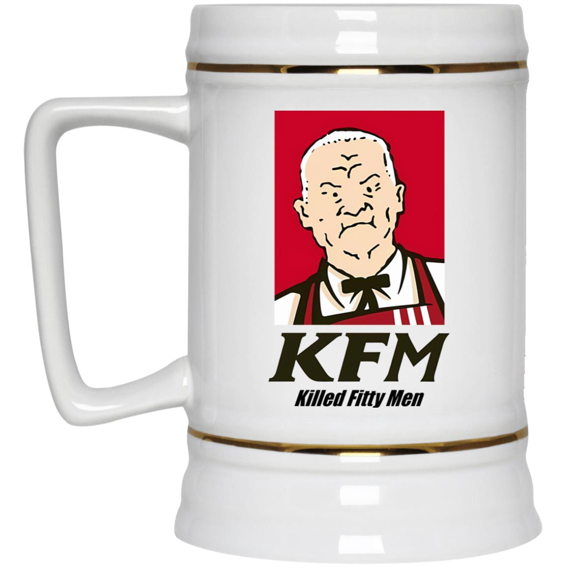 KFM Killed Fitty Men Mug