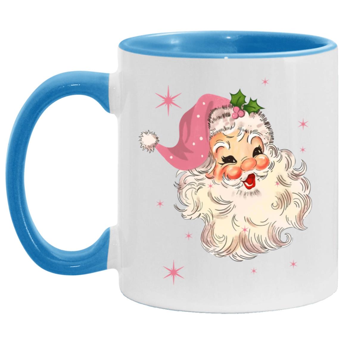 Pink Santa Mug