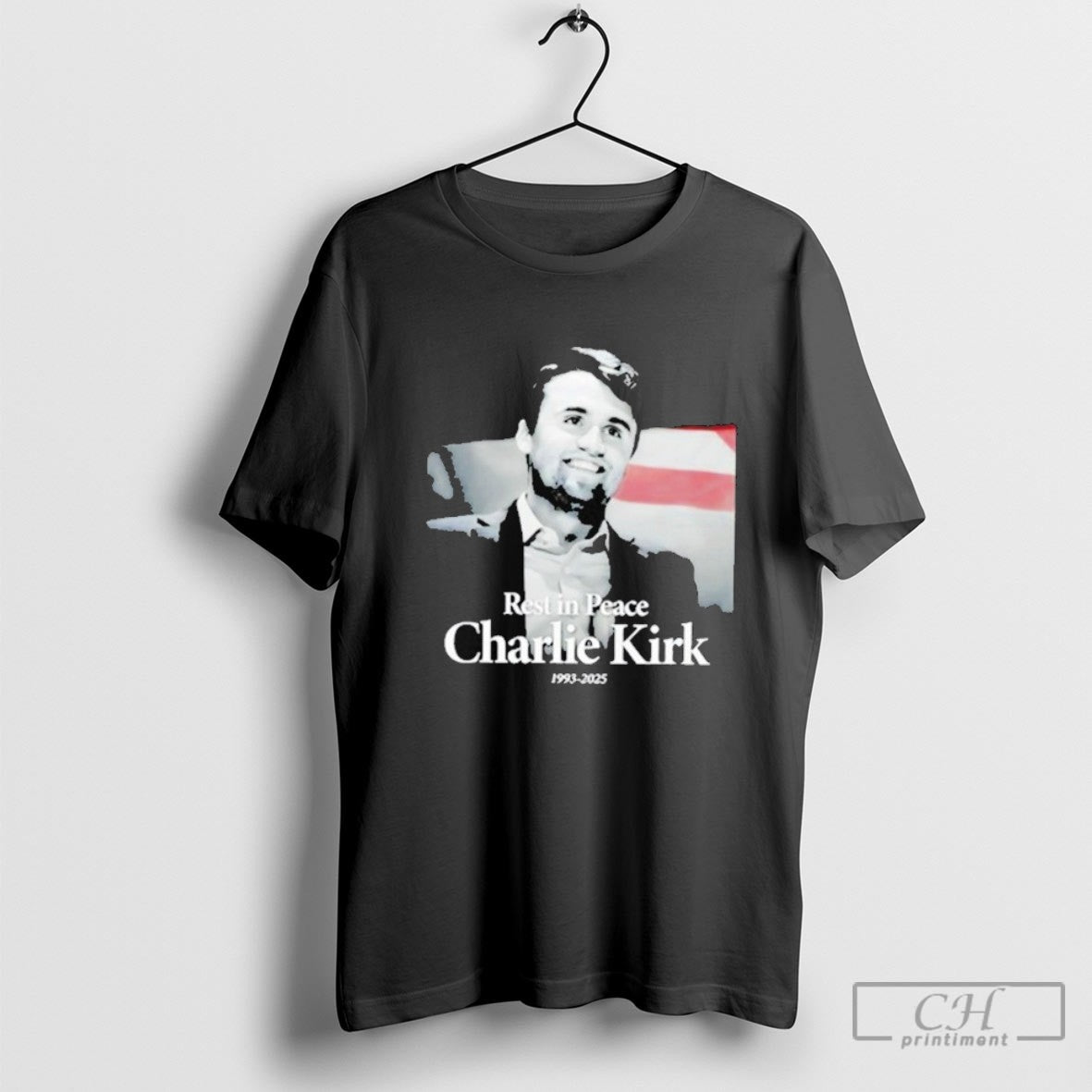 Rest In Peace Charlie Kirk 1993 2025 Us Flag S Men Shirt Sweater