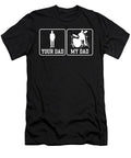 Rock Drummer Shirt Your Dad My Dad Drummers Rockstar T-Shirt