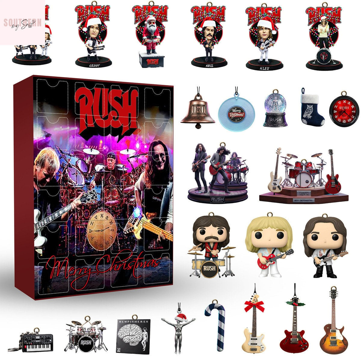 Rush Merry Christmas Advent Calendar 2025