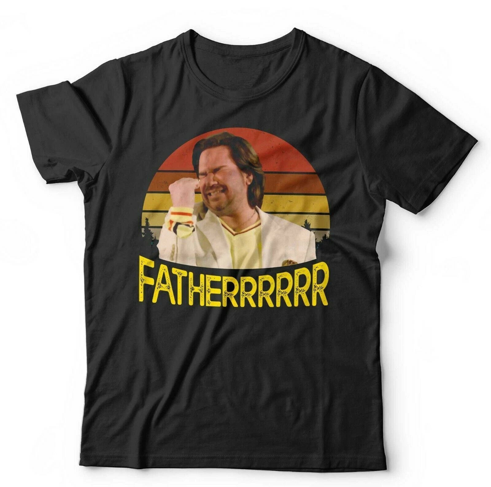 The It Crowd Tshirt Fatherrr Fatherrrrrr Unisex Funny Father Douglas British