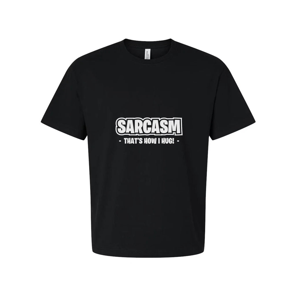 Casual Unisex Sarcasm Graphic T Shirt In White With Hilarious Quote That's How I