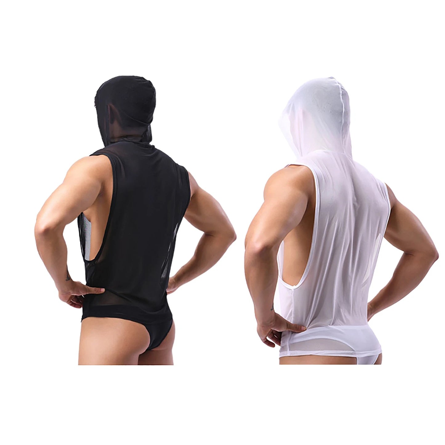 Men's Shirts Daily Wear T-Shirt Fitness Undershirts Glossy Tank Top Button Vest