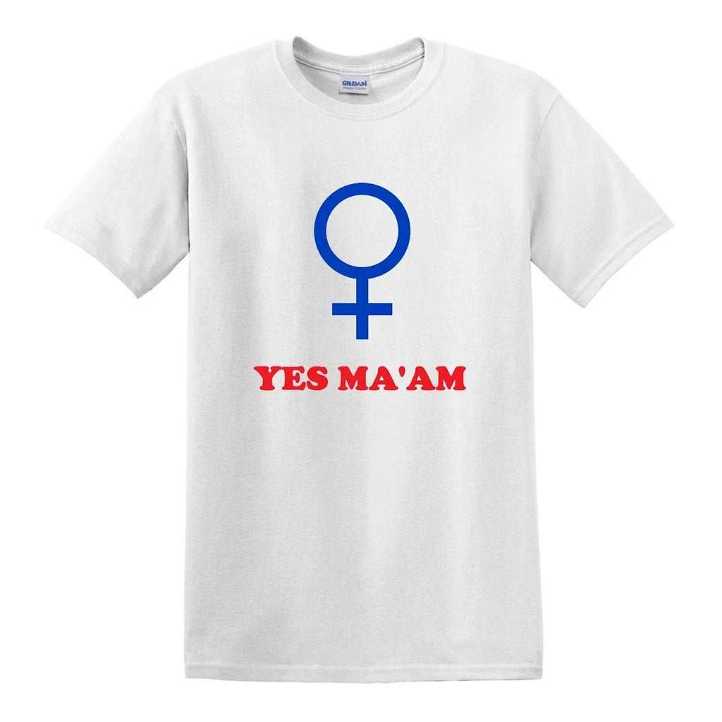 YES MA'AM JEFFERSON D'ARCY MARRIED WITH FUNNY TEE T-SHIRT MAAM AL BUNDY