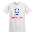 YES MA'AM JEFFERSON D'ARCY MARRIED WITH FUNNY TEE T-SHIRT MAAM AL BUNDY