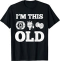 I'm This Old Funny Classic Car Parts Mechanic Vintage Auto T-Shirt