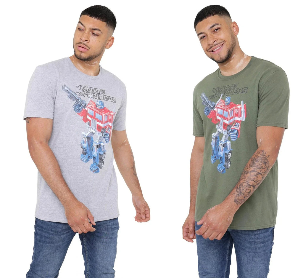 Transformers Mens T-shirt Optimus Old School S-3XL Official