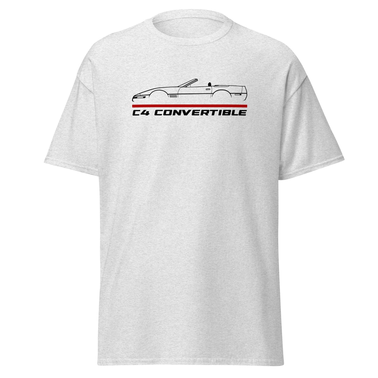 Premium T-Shirt For Chevrolet Corvette C4 Convertible Car Fans Birthday Gift Tee