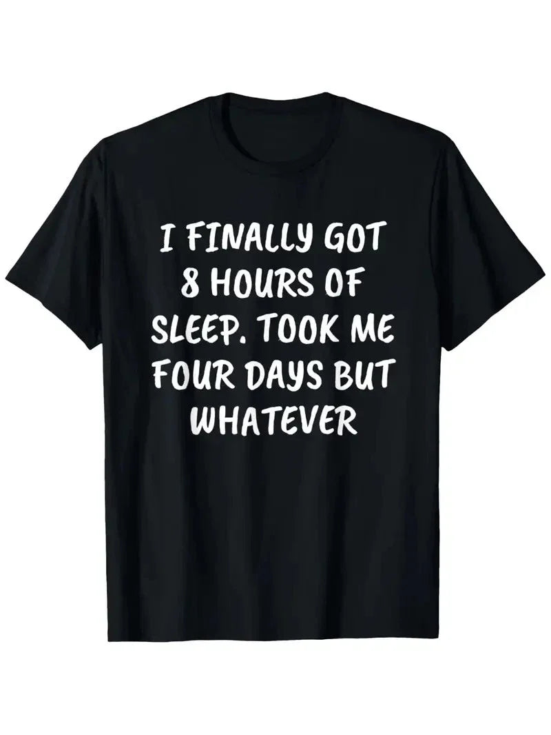 Funny Saying Shirt Sarcastic Quote Can't Sleep Insomnia T-Shirt, Suitable for Me