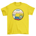 ECUADOR Football T-Shirt 2026 Retro Circle, Adults Kids Or Baby, World Cup Copa