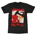Metallica Kill Em All Tracks Print T Shirt Vintage Oversized Cotton Tee