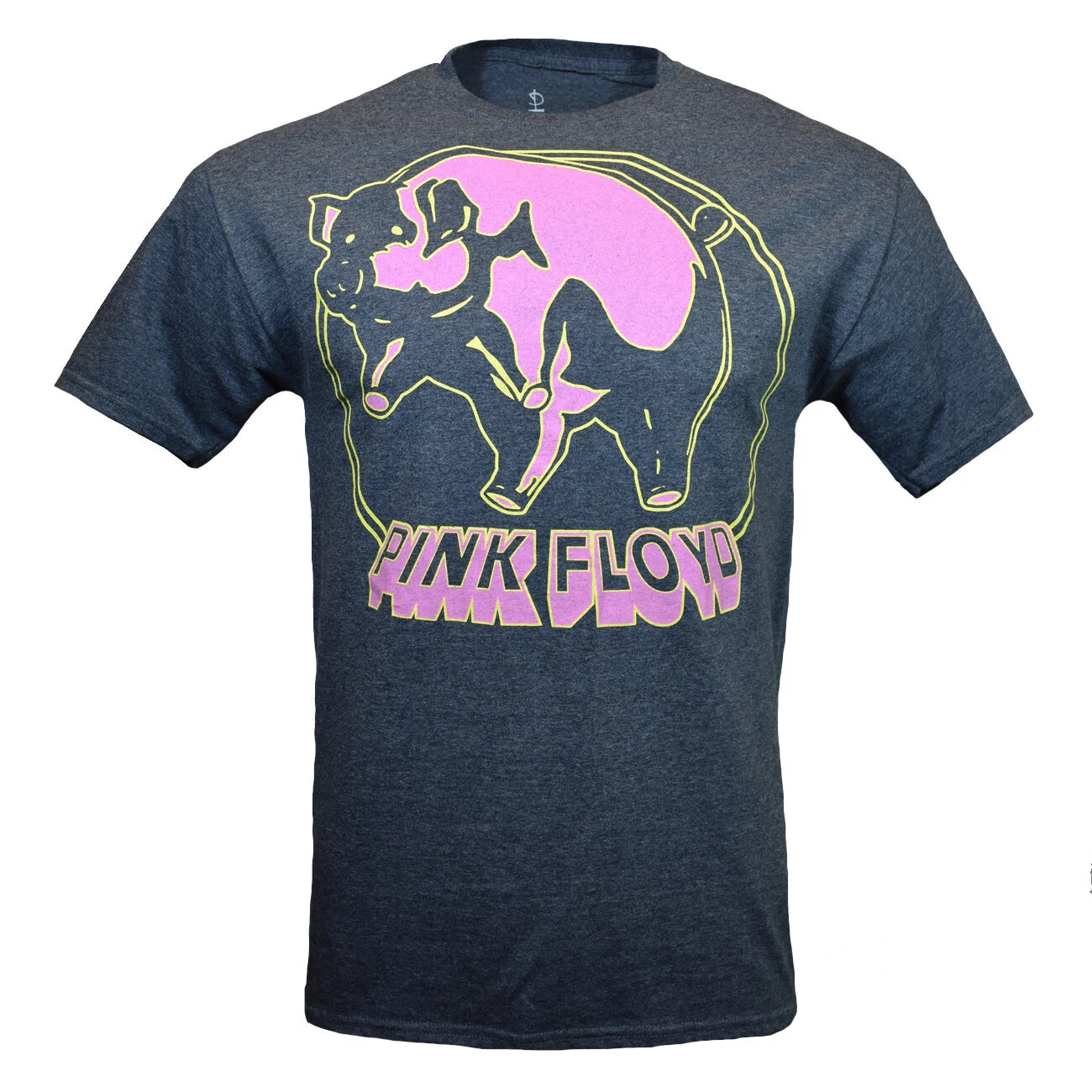 PINK FLOYD Men's T-shirt Animals Tee  Pigs on the Wing Roger Waters HEATHER GRAY