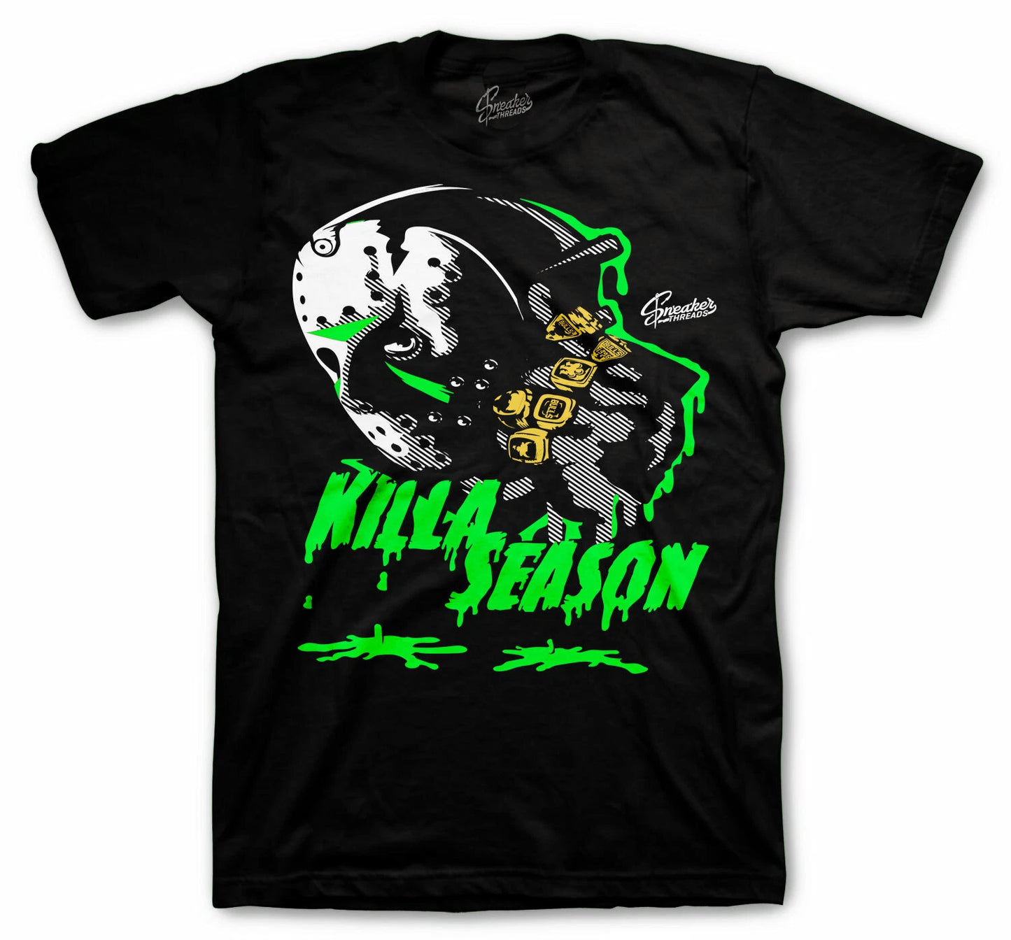 Shirt Match Jordan 6 Electric Green Shoes  - Killa Season Tee